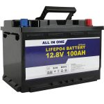 การเปลี่ยน GEL / AGM แบตเตอรี่เก็บพลังงานแสงอาทิตย์ 12v 100ah LifePo4 แบตเตอรี่ลิเธียมไอออน