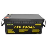 ปรับแต่งรถยนต์ไฟฟ้า 12V Lifepo4 แบตเตอรี่ 12.8v 200ah พร้อมแบตเตอรี่อายุการใช้งาน 2000 รอบ lifepo4