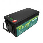 แบตเตอรี่แบบชาร์จไฟได้ 24v180ah (LiFePO4) สำหรับไฟถนนพลังงานแสงอาทิตย์