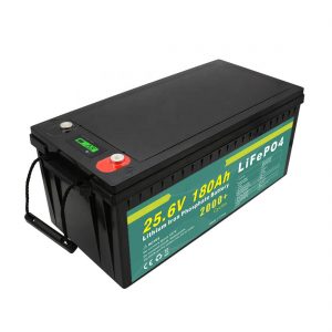 แบตเตอรี่แบบชาร์จไฟได้ 24v180ah (LiFePO4) สำหรับไฟถนนพลังงานแสงอาทิตย์