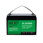 8.4V 40Ah แบตเตอรี่ลิเธียมเหล็กฟอสเฟตสำหรับ VPP/SHS/ทะเล/ยานพาหนะ 36V 40Ah
