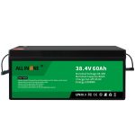 38.4V 60Ah แบตเตอรี่ลิเธียมเหล็กฟอสเฟตสำหรับ VPP/SHS/มารีน/ยานพาหนะ 36V 60Ah