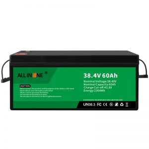 38.4V 60Ah แบตเตอรี่ลิเธียมเหล็กฟอสเฟตสำหรับ VPP/SHS/มารีน/ยานพาหนะ 36V 60Ah
