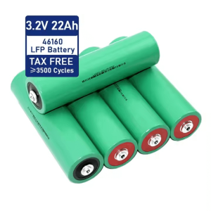 เซลล์แบตเตอรี่ลิเธียม 46160 Lifepo4 แบบทรงกระบอก Deep Cycle 3.2v 31ah 30ah 3.2v 22ah 20ah 25ah พร้อมบัสบาร์