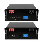 LifePO4 แบตเตอรี่ 48V 100Ah แบตเตอรี่ลิเธียมเก็บพลังงานแสงอาทิตย์ 48v ชาร์จแบตเตอรี่ Pack