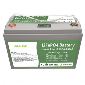 แบตเตอรี่ LiFePO4 รอบลึก 12V100Ah พร้อม BMS อัจฉริยะสำหรับระบบจัดเก็บพลังงานในครัวเรือน