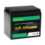 ALL IN ONE 26650 lifepo4 12V 33ah แบตเตอรี่ลิเธียมเหล็กฟอสเฟต