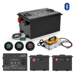 ระบบคลาวด์ BMS ระดับยานยนต์ 105Ah 36V 48V 72V แบตเตอรี่รถกอล์ฟลิเธียม
